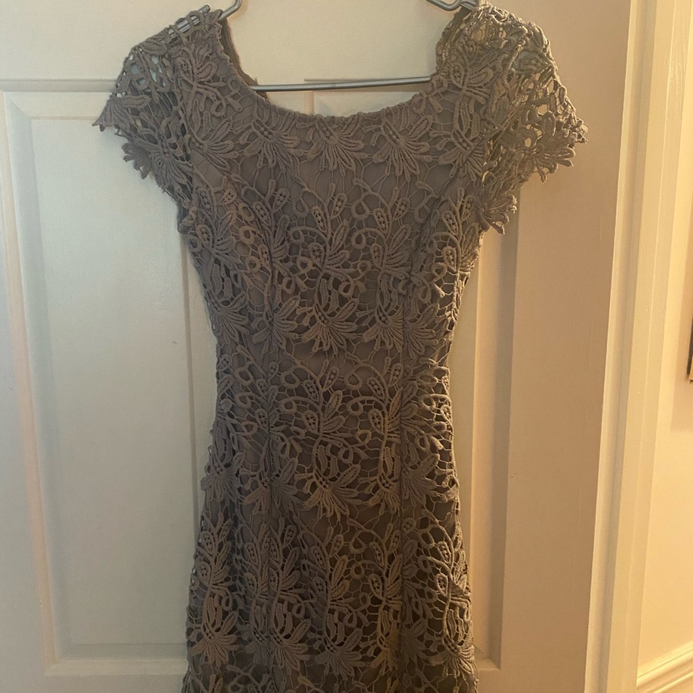 Tan dress